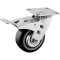 Heavy Duty 400 Lbs Capacity Full Lock Plate Casters